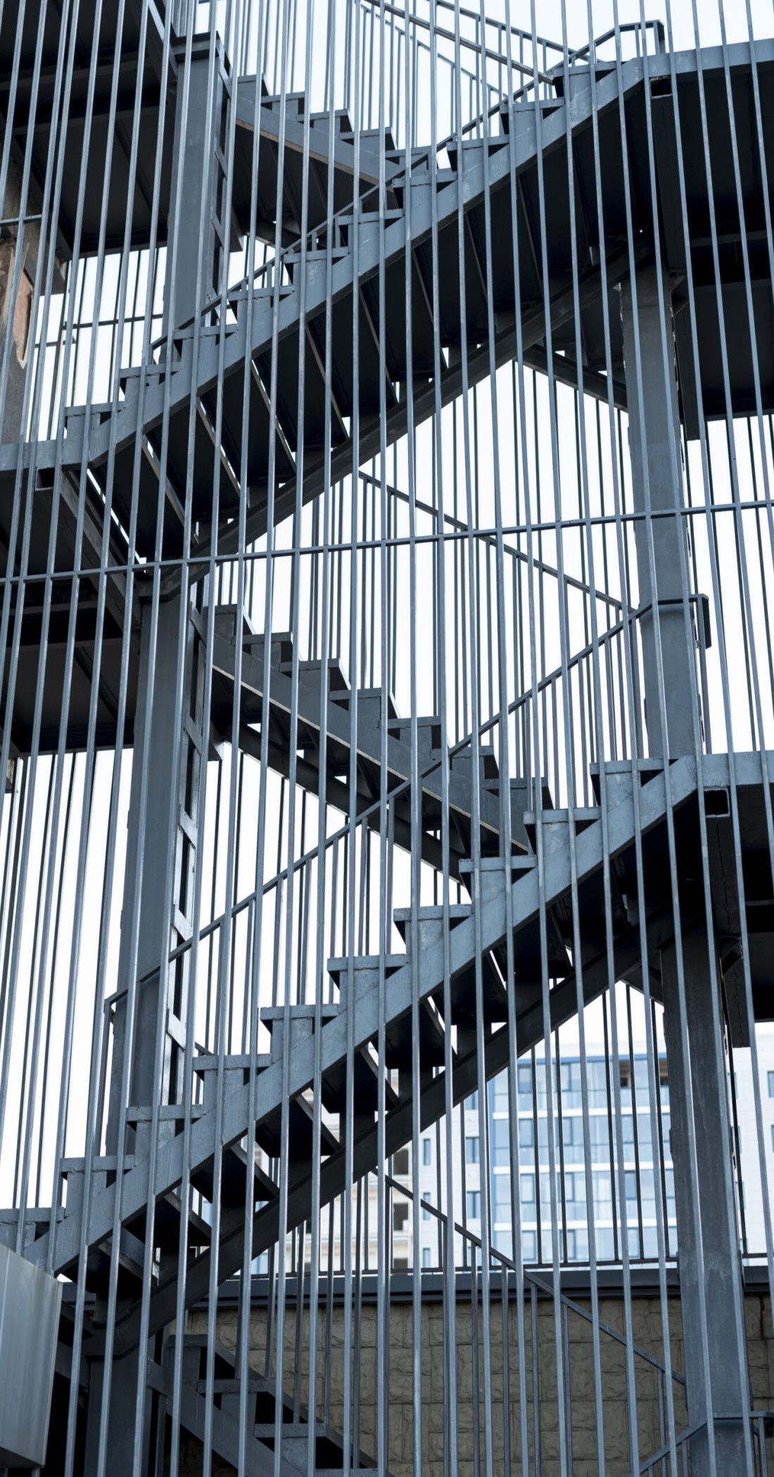 metallic-railing-sunny-day