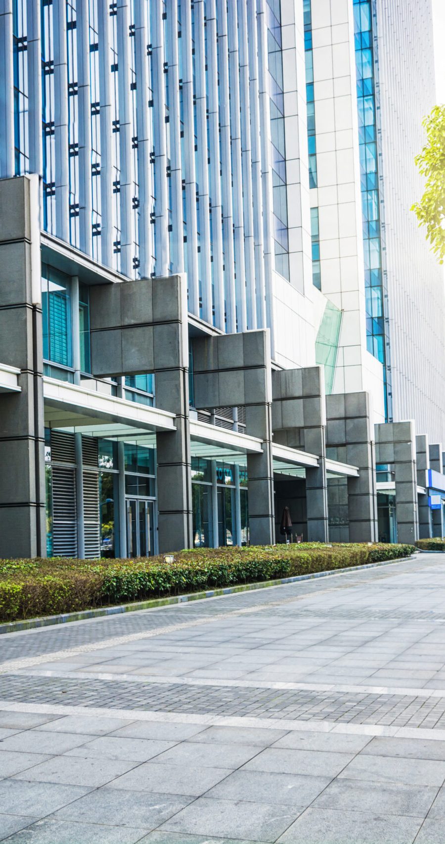 modern business center